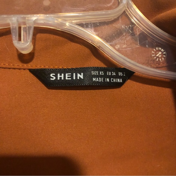 Shein Orange Brown Jumpsuit XS - Picture 5 of 8